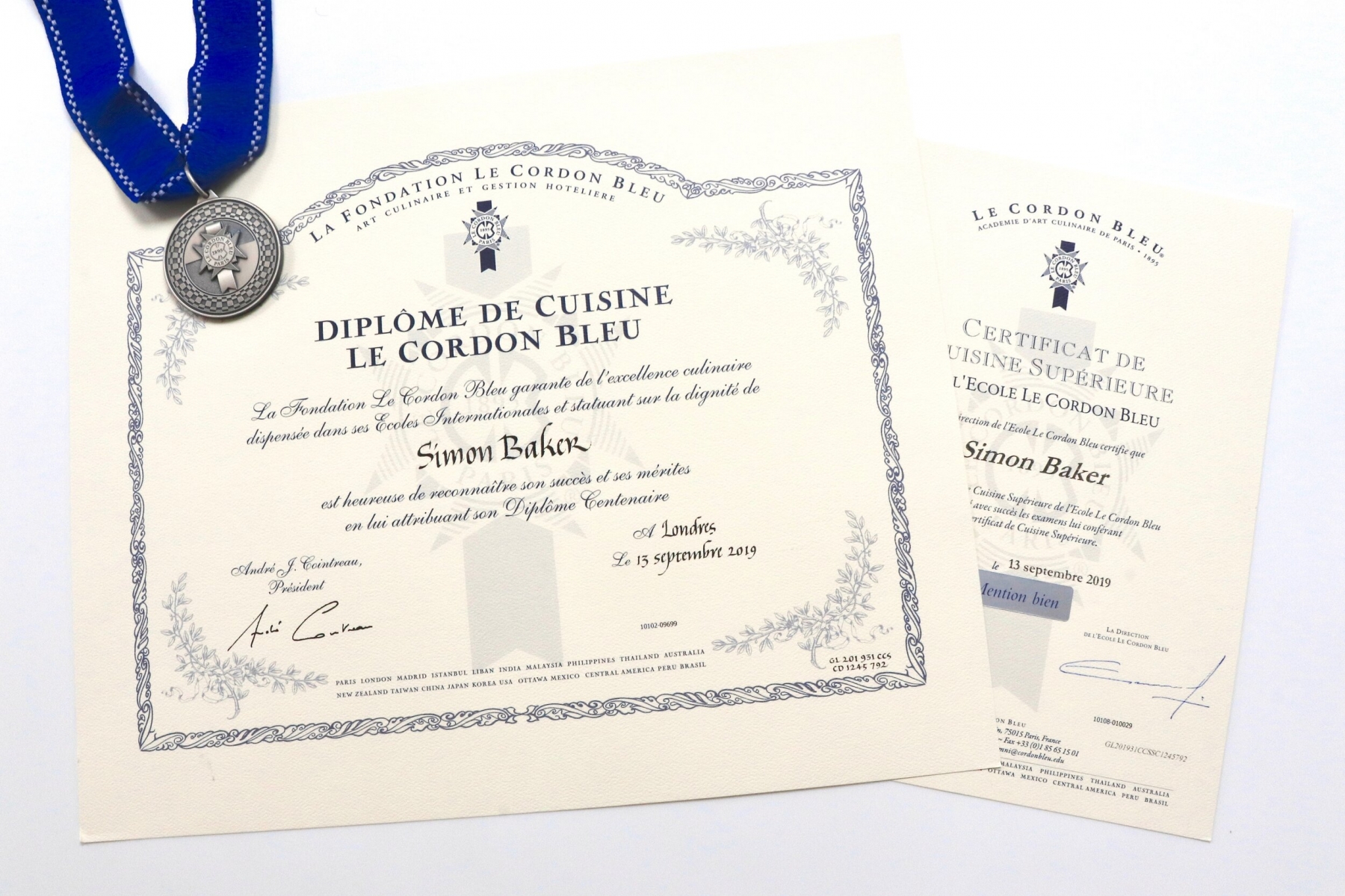 Học viên sẽ được trao văn bằng danh giá sau khi hoàn thành khóa học Diplome de Cuisine